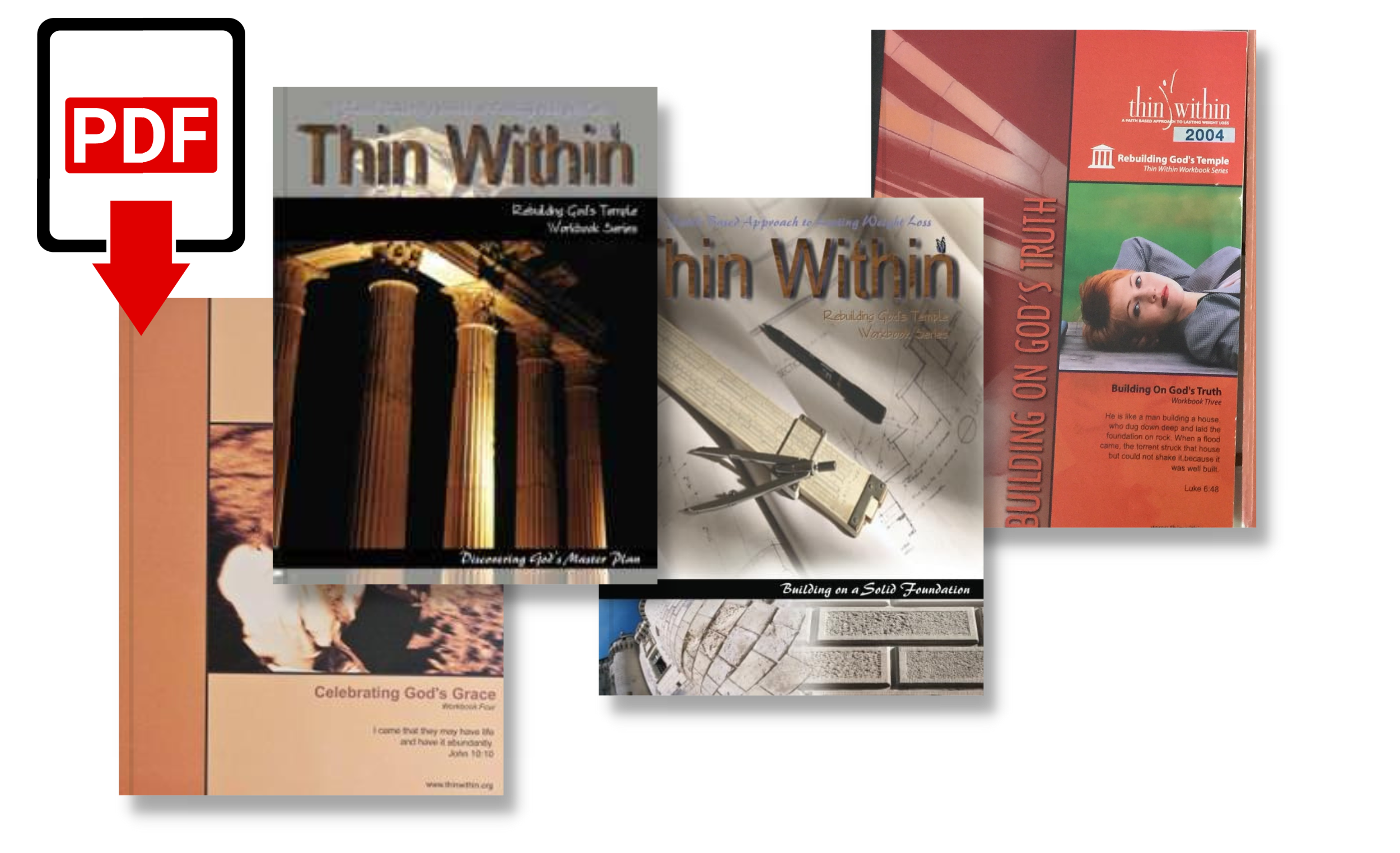 The four classic Thin Within workbooks